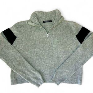 Brandy Melville 1/4 Zip Sweater